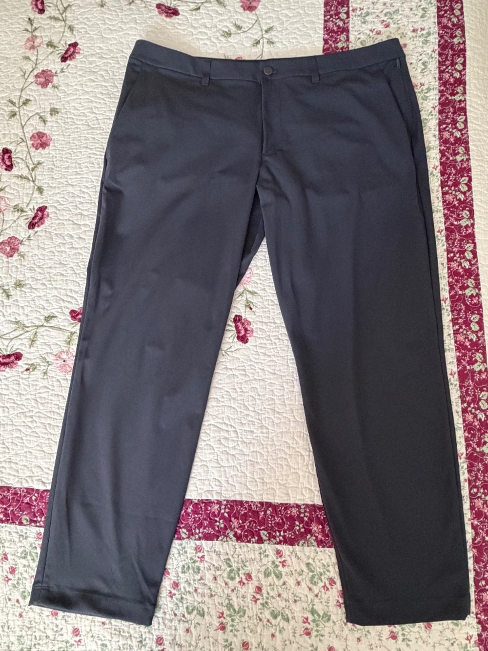Lululemon ABC Slim-Fit Trouser 38x28 Warpstreme Obsidian